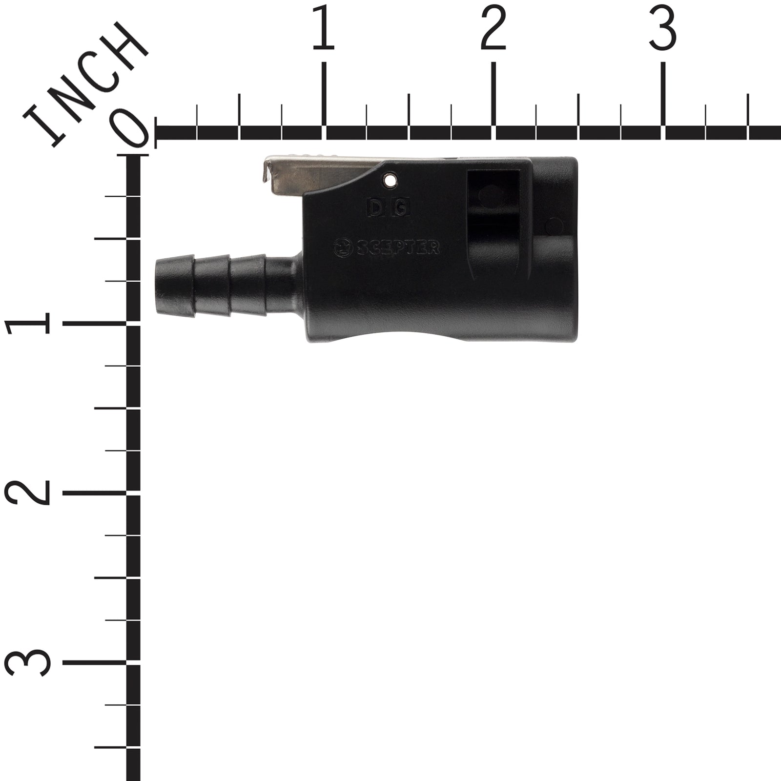 Scepter 05793 3/8" Barb Plastic Female Fuel Line Tank Connector 1998 & Newer