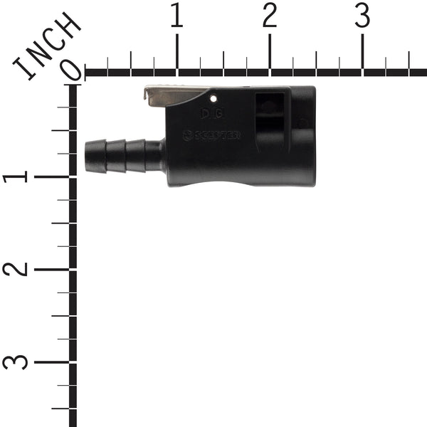 Scepter 05793 3/8" Barb Plastic Female Fuel Line Tank Connector 1998 & Newer