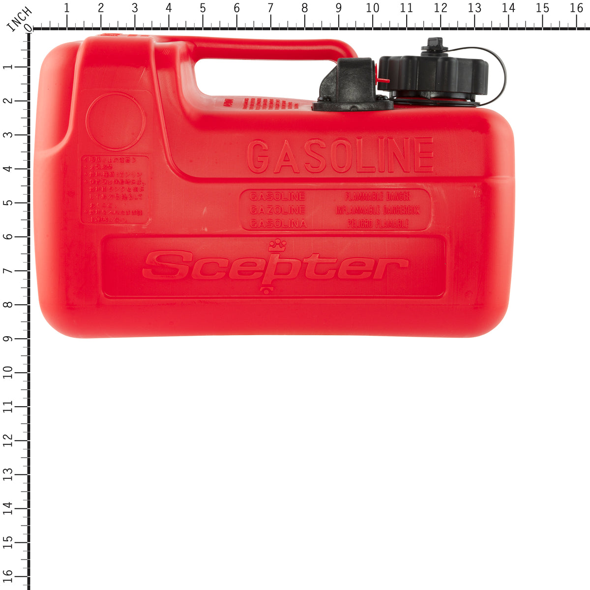 Scepter 08576 Fuel Tank, With Gauge 3.2 Gallon