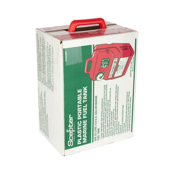 Scepter 08580 Fuel Tank with Gauge, 6.6 Gallon