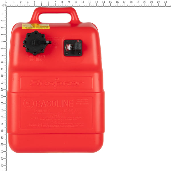 Scepter 08580 Fuel Tank with Gauge, 6.6 Gallon