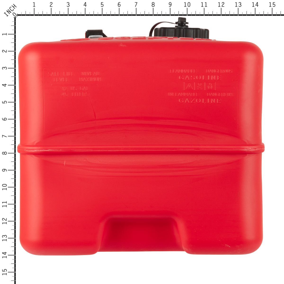 Scepter 08668 Topside Fuel Tank with Gauge, 12 Gallon