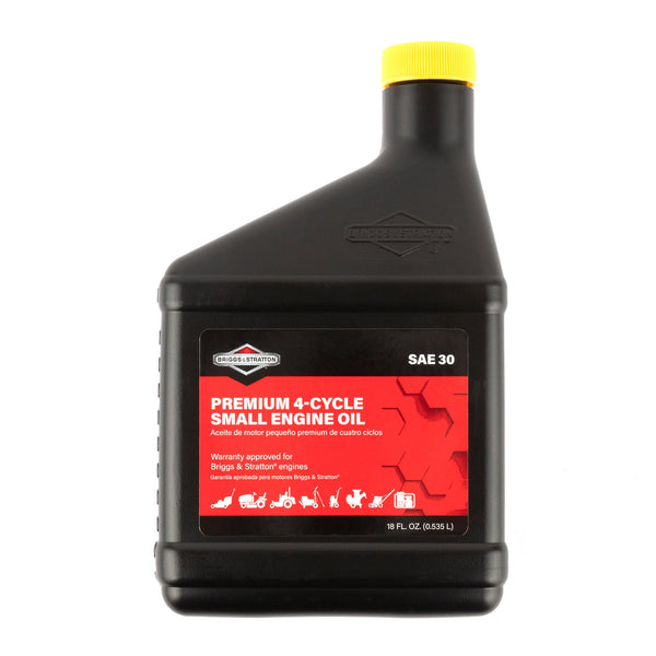 Briggs & Stratton 100005 SAE30 Engine Oil, 18 oz Bottle
