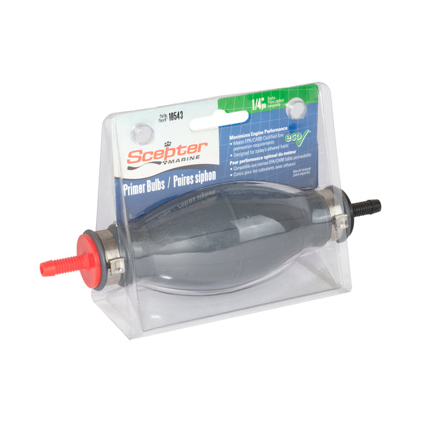 Scepter 10543 EPA PRIMER BULB 1/4  HOSE BARBS