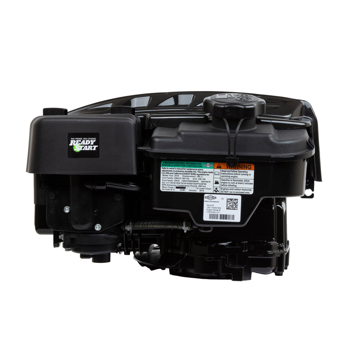 Briggs & Stratton 123P02-0018-F1 Professional 8.5 GT 190cc Vertical Engine