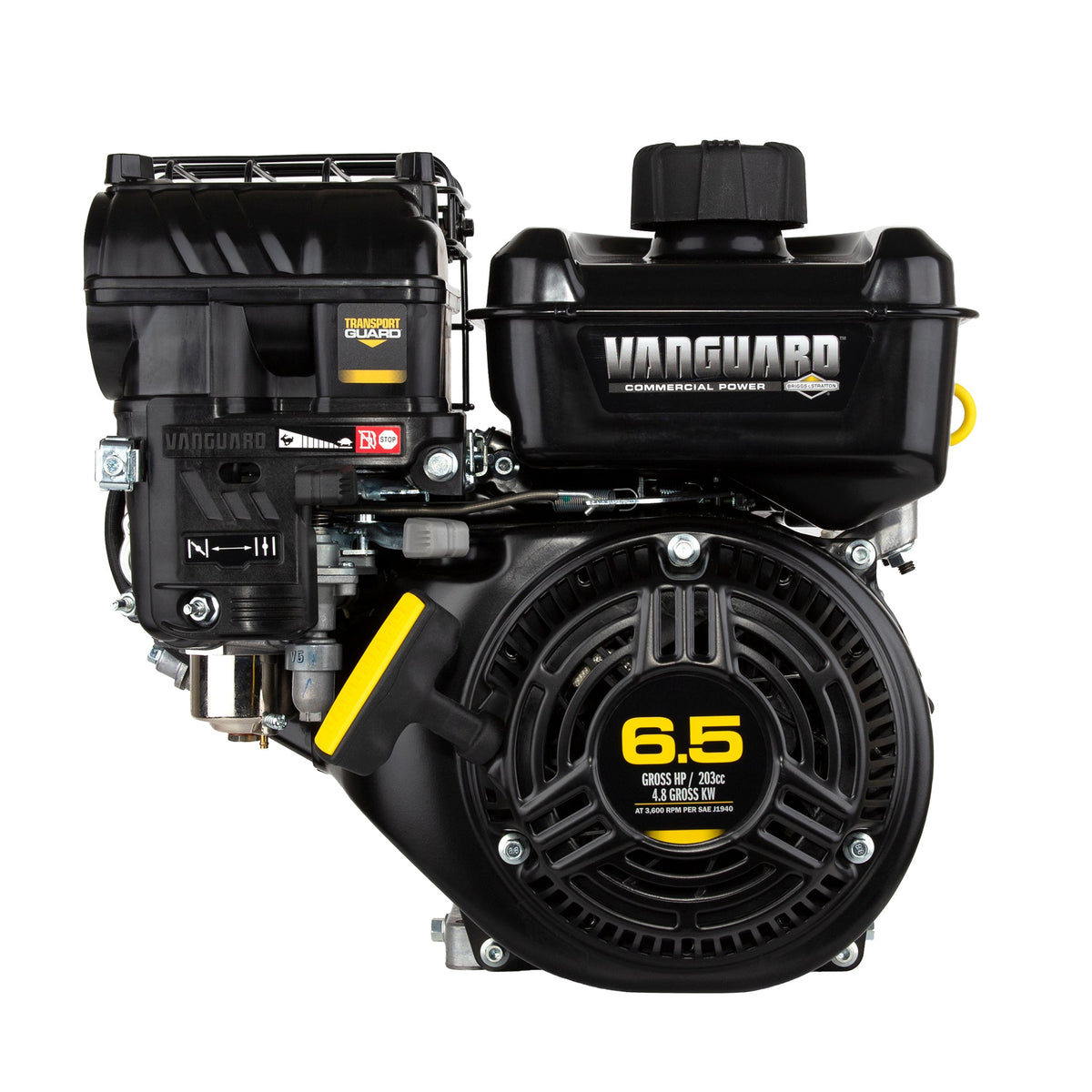 Briggs & Stratton 12V332-0014-F1 Vanguard 6.5 HP 203cc Horizontal Shaft Engine
