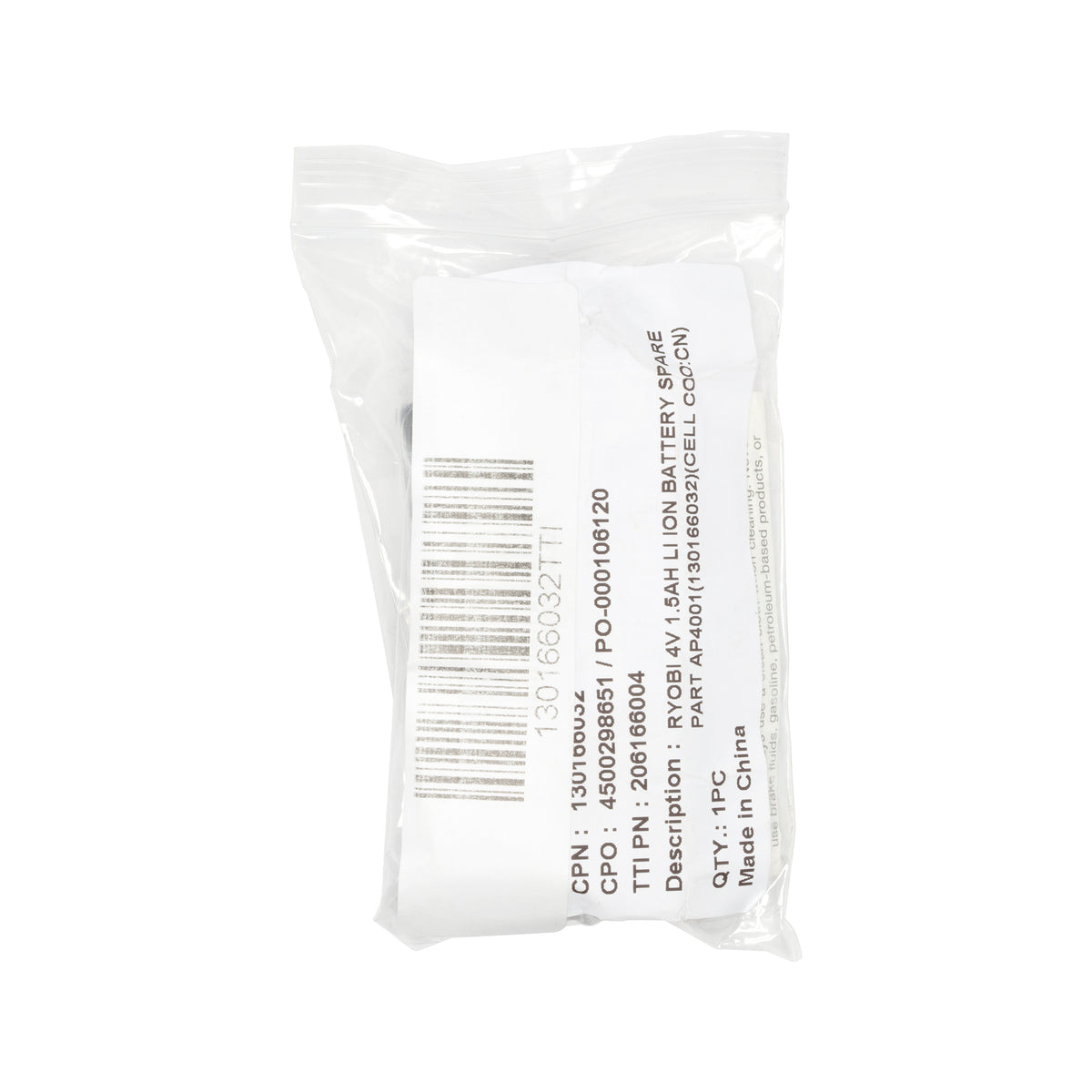 Ryobi 130166032 4V Tek4 Ap4001 Battery