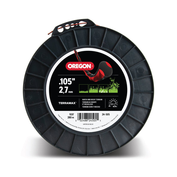 Oregon 24-505 Terramax .105 Oval Twist 5lb Spool