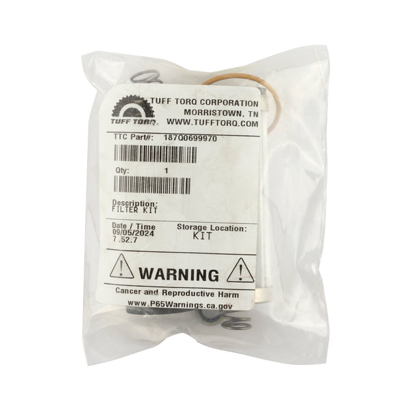 Tuff Torq 187Q0699970 Filter Kit