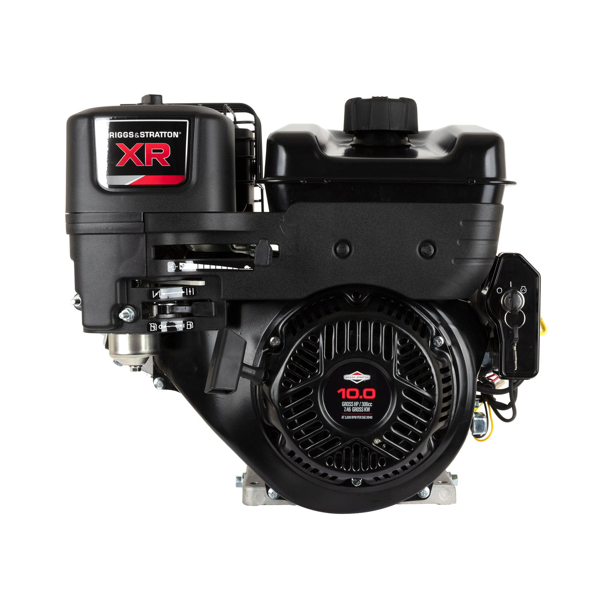 Briggs & Stratton 19N137-0077-F1 XR Series 10 HP 306cc Horizontal Shaft Engine