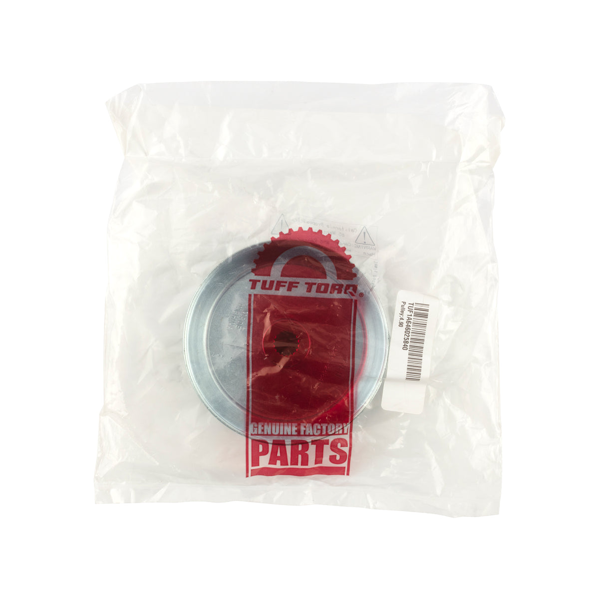 Tuff Torq 1A646025840 Spline Drive Pulley, 1/2" X 4.90"