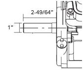 Briggs & Stratton 19N132-0055-F1 XR Series 10 HP 306cc Horizontal Shaft Engine