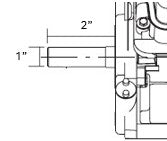 Briggs & Stratton 305447-0588-G1 Vanguard 16 HP 479cc Horizontal Shaft Engine