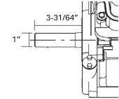 Briggs & Stratton 25T232-0037-F1 XR Series 13.5 HP 420cc Horizontal Shaft Engine