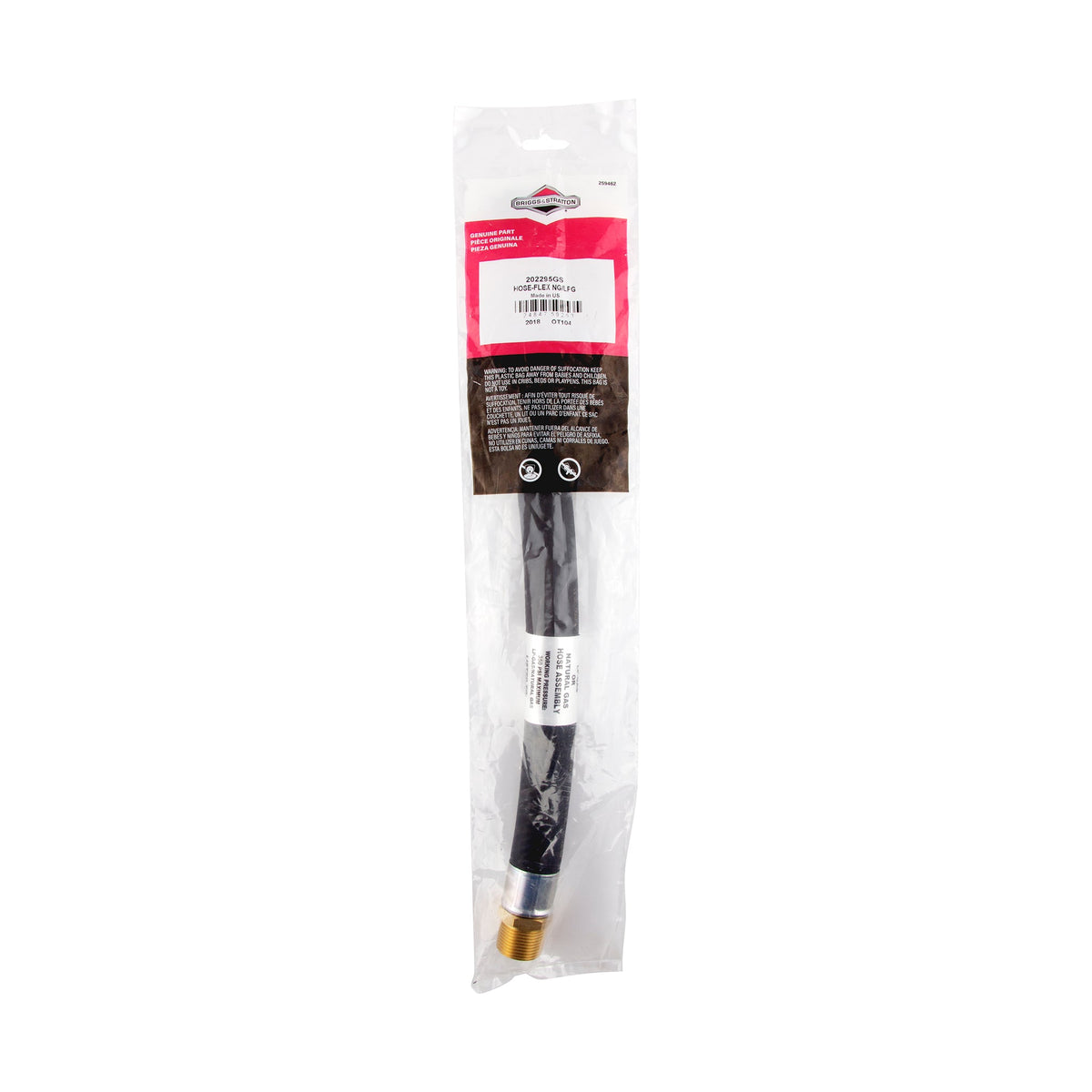 Briggs & Stratton 202295GS NG/LPG Flex Hose