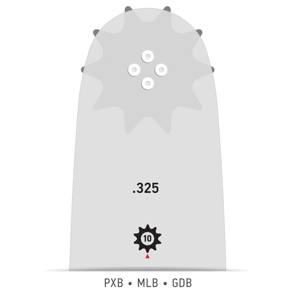 Oregon 208PXBK095 20" Advancecut Guide Bar, .325"