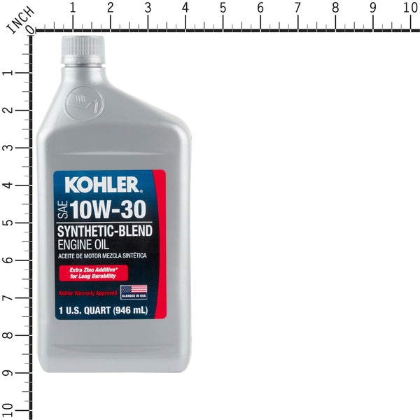 Kohler 2535764-S Case SAE 10W-30 Synthic Blend Oil