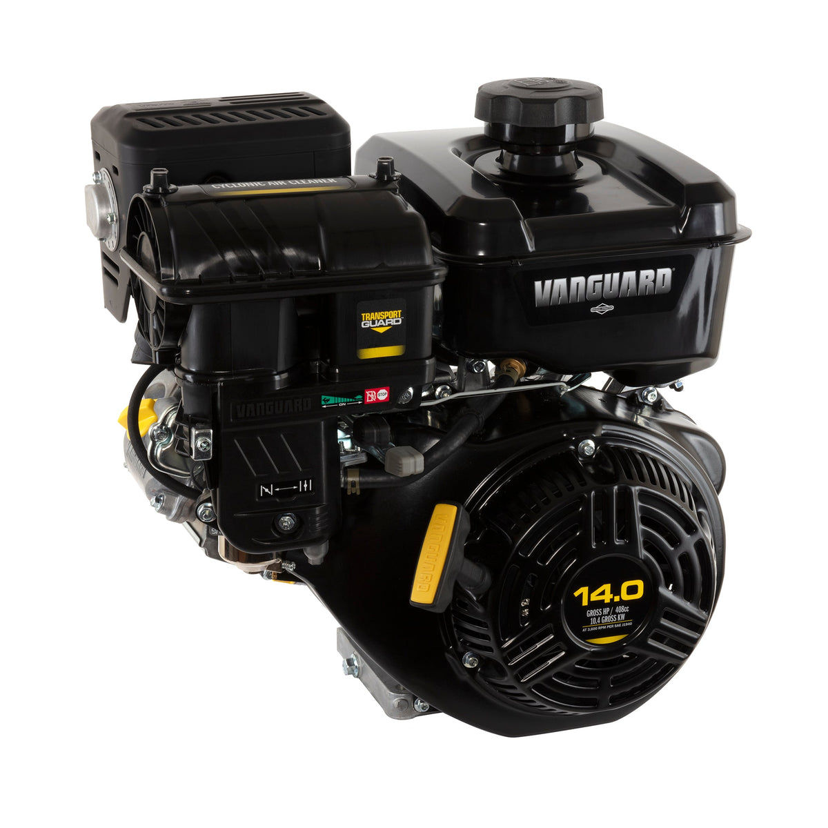 Briggs & Stratton 25V332-0006-F1 Vanguard 14 HP 408cc Horizontal Shaft Engine
