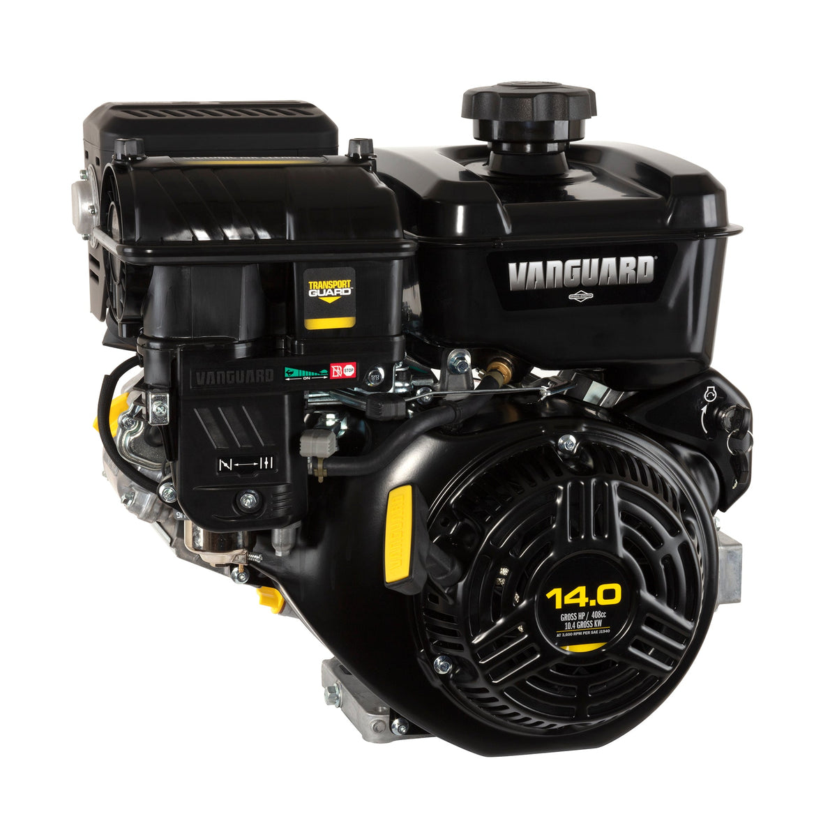 Briggs & Stratton 25V337-0012-F1 Vanguard 14 HP 408cc Horizontal Shaft Engine