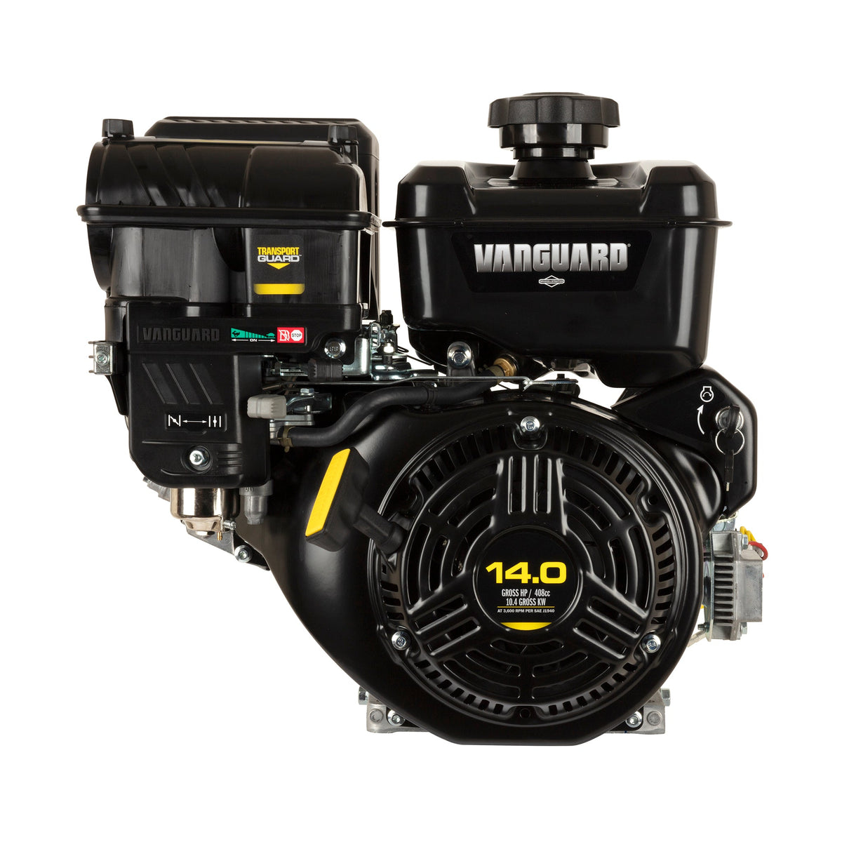 Briggs & Stratton 25V337-0012-F1 Vanguard 14 HP 408cc Horizontal Shaft Engine