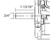 Briggs & Stratton 83152-1049-F1 XR Series 3.5 HP 127cc Horizontal Shaft Engine