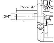 Briggs & Stratton 130G37-0183-F1 XR Series 6.5 HP 208cc Horizontal Shaft Engines