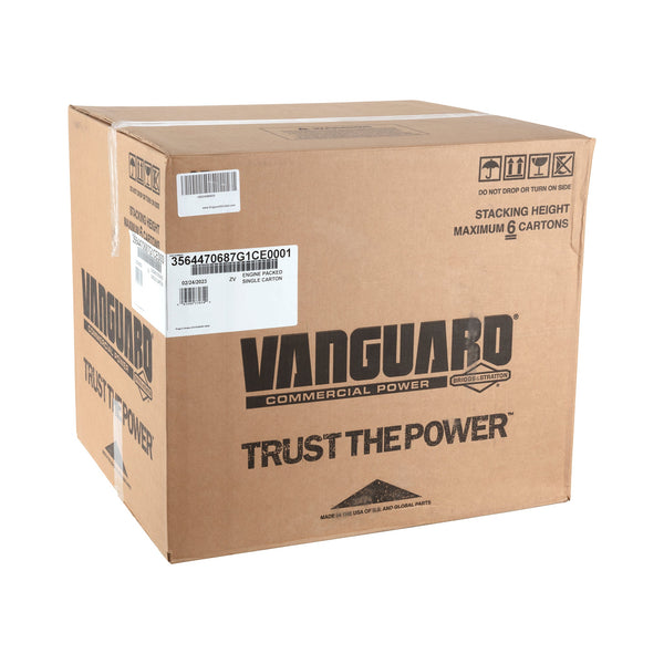 Briggs & Stratton 356447-0687-G1 Vanguard®  18.0 HP 570cc Horizontal Shaft Engine