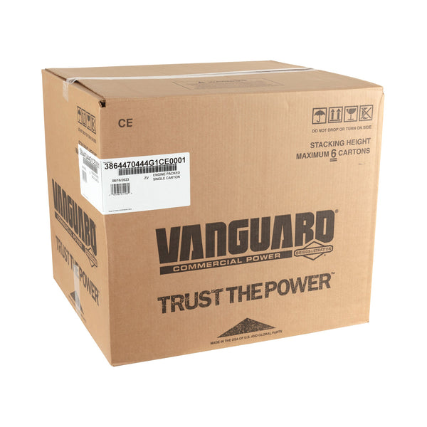 Briggs & Stratton 386447-0444-G1 Vanguard 23.0 HP 627CC Horizontal Shaft Engine