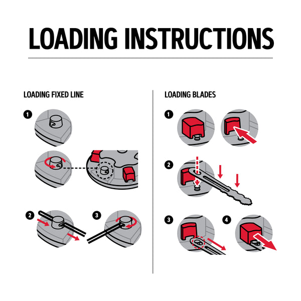 Oregon 55-362 TRIMMER HEAD, HYBRID