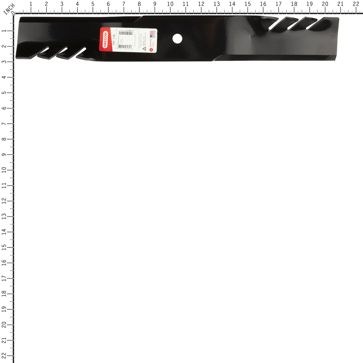 Oregon 392-138 Gator G6, Mower Blade 20-15/16" Compatible w/ Country Clipper