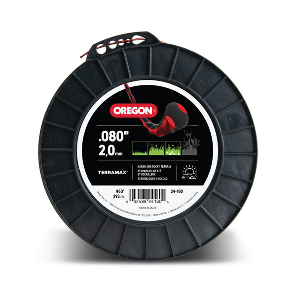 Oregon 24-180 Terramax .080 Oval Twist 3lb Spool