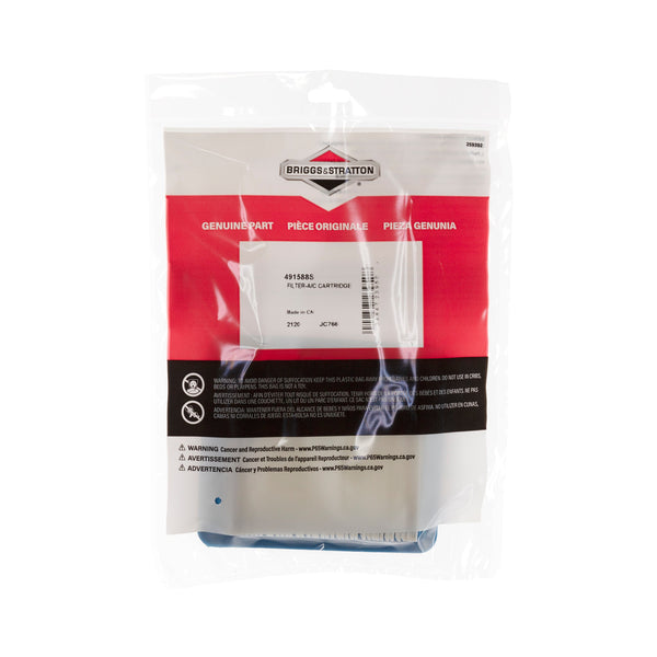 Briggs & Stratton 4101 A/C - Filter (5 x 491588S)