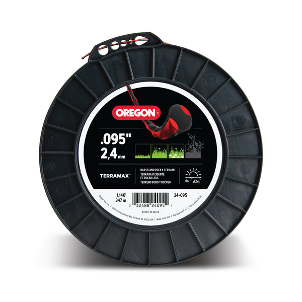 Oregon 24-095 Terramax .095 Oval Twist 5lb Spool