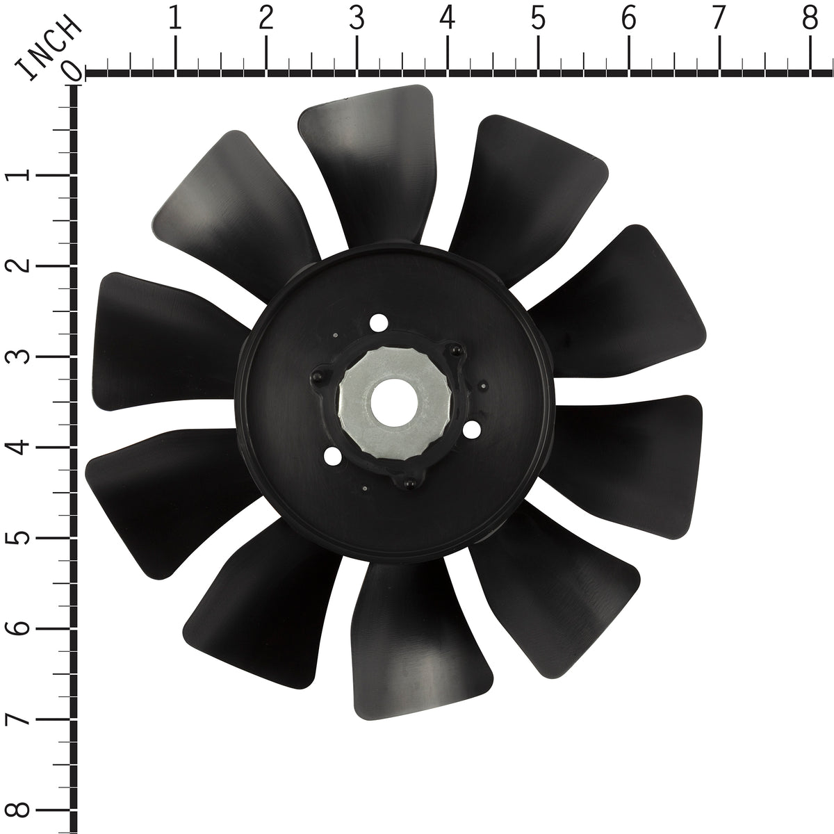Hydro Gear 53822 7" 10-Blade Transmission Fan