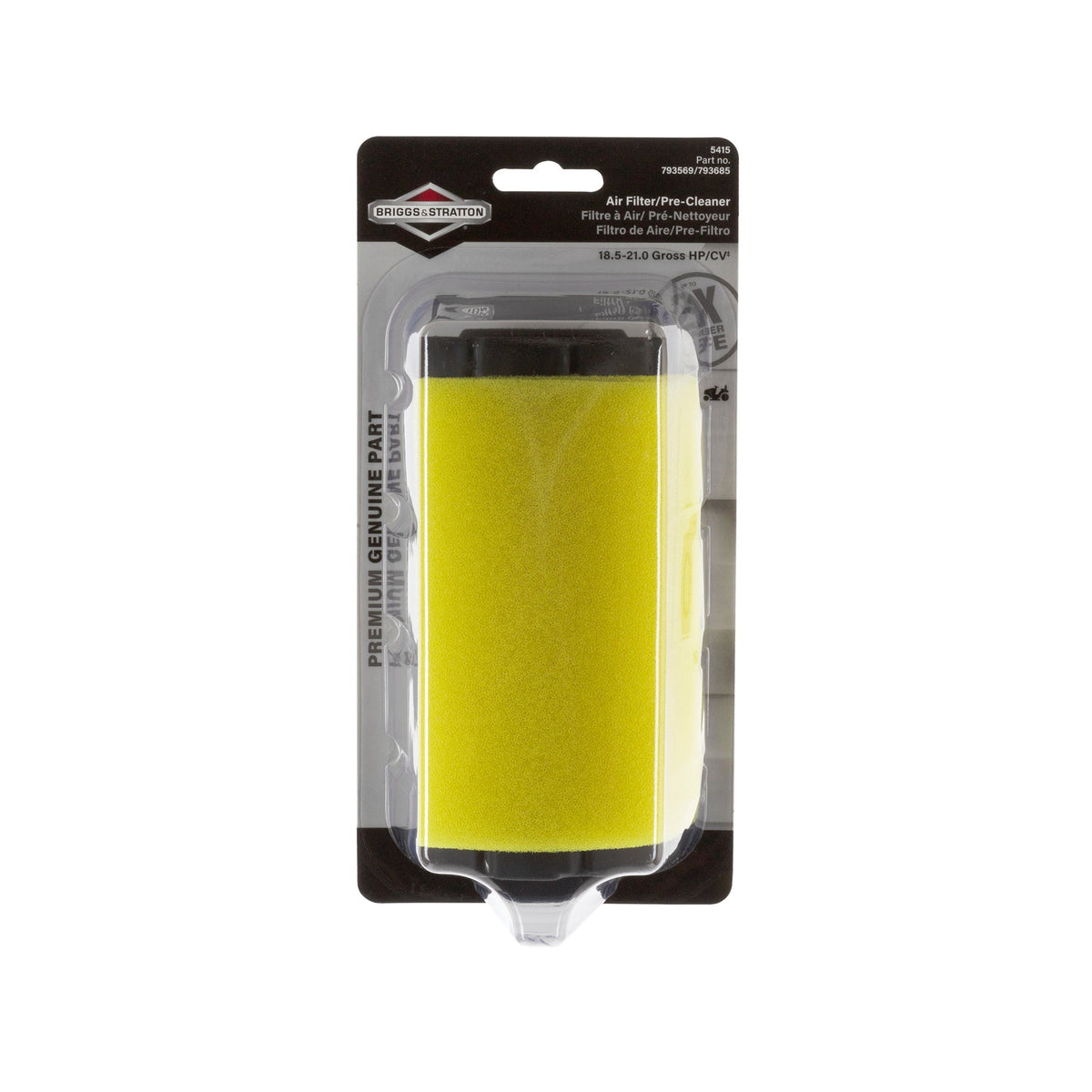 Briggs & Stratton 5415K FILTER -A/C W/PRE-C