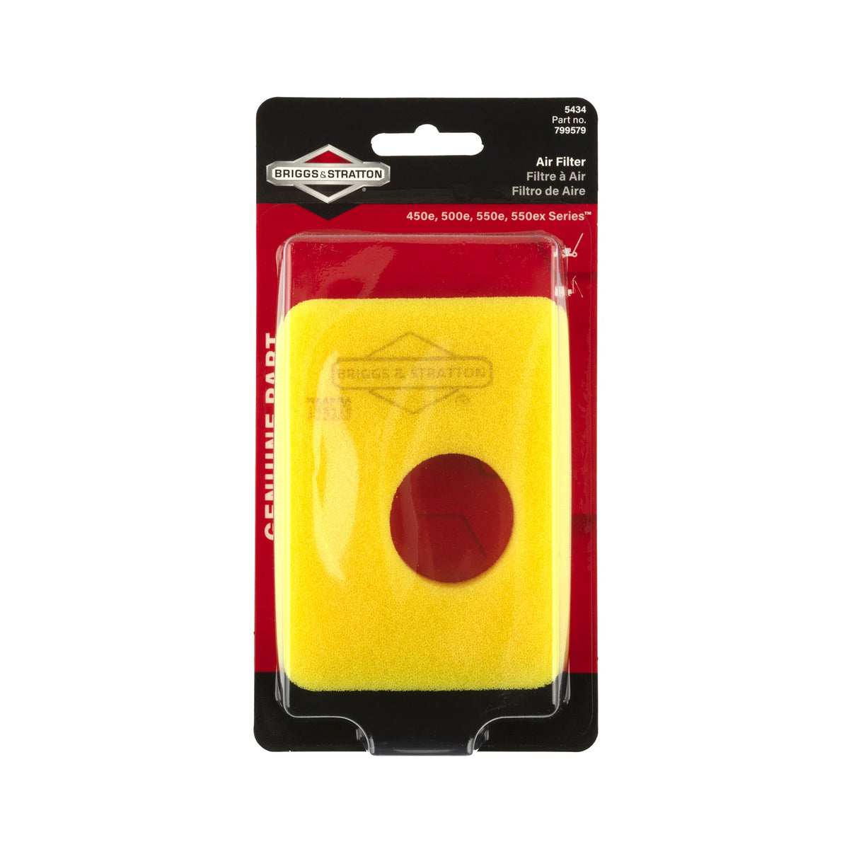 Briggs & Stratton 5434K Foam Air Filter