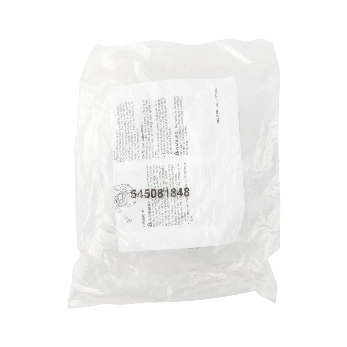 Husqvarna 545081848 Carburetor Kit