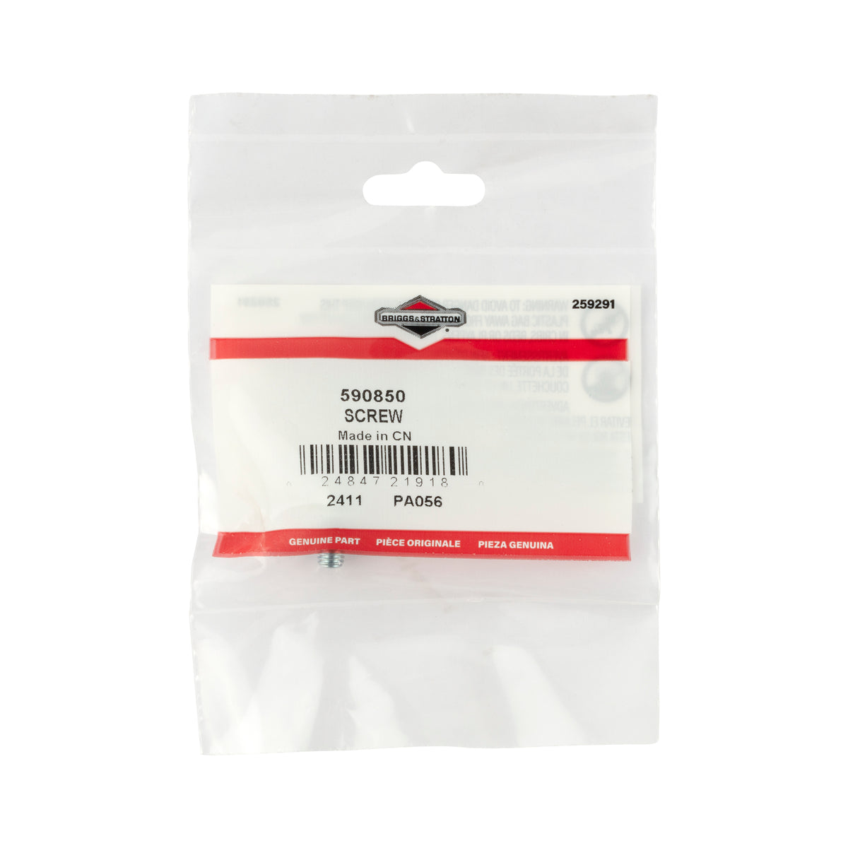 Briggs & Stratton 590850 Screw