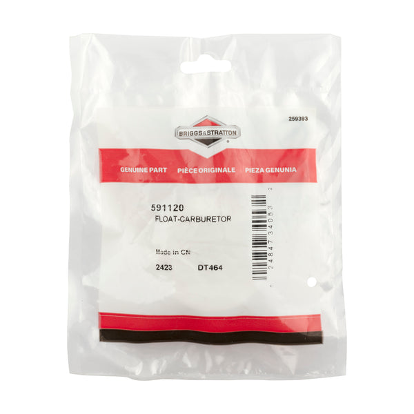 Briggs & Stratton 591120 Carburetor Float