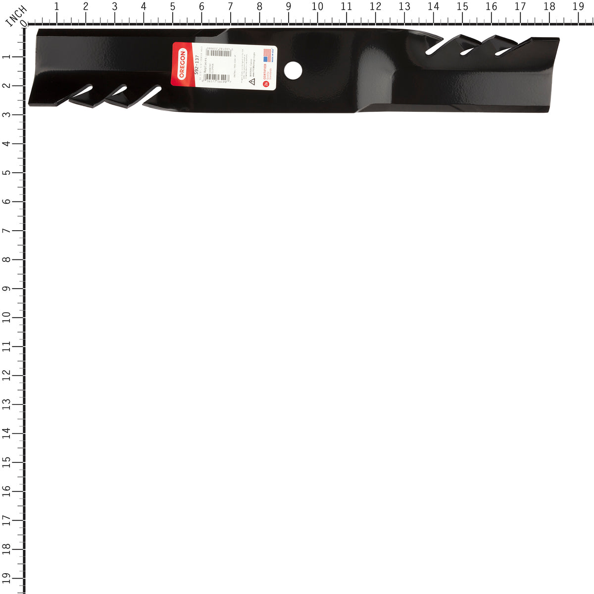 Oregon 592-137 Gator G5, Mower Blade 18-3/8" Compatible w/ Country Clipper