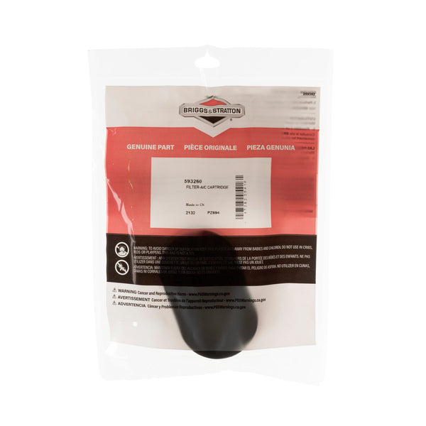 Briggs & Stratton 593260 Air Cleaner Cartridge Filter