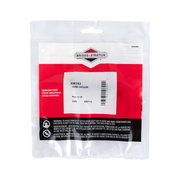 Briggs & Stratton 596163 Vacuum Hose