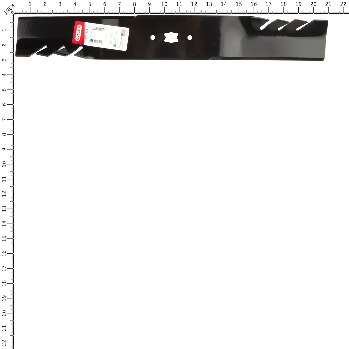 Oregon 598-631 Gator G5 Mower Blade, 21" Compatible w/ MTD