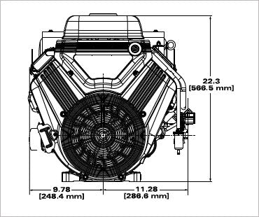 Briggs & Stratton 61G477-0005-J1 Vanguard EFI 40 HP 993cc Horizontal Engine