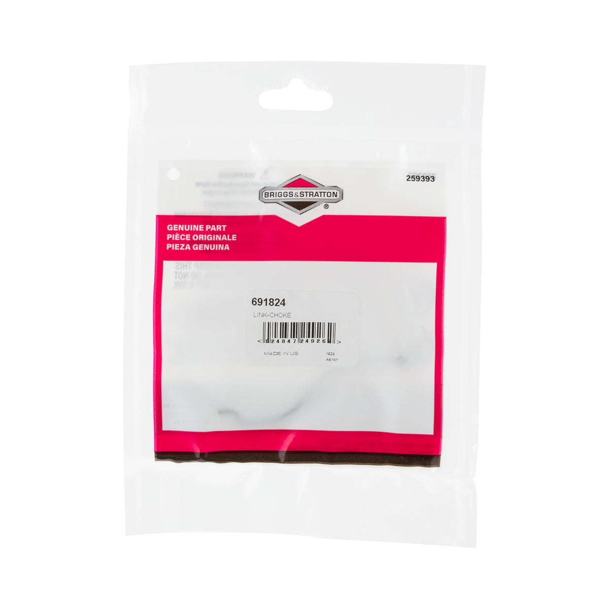 Briggs & Stratton 691824 Choke Link