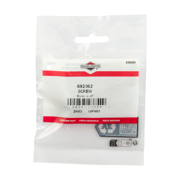 Briggs & Stratton 692062 Screw
