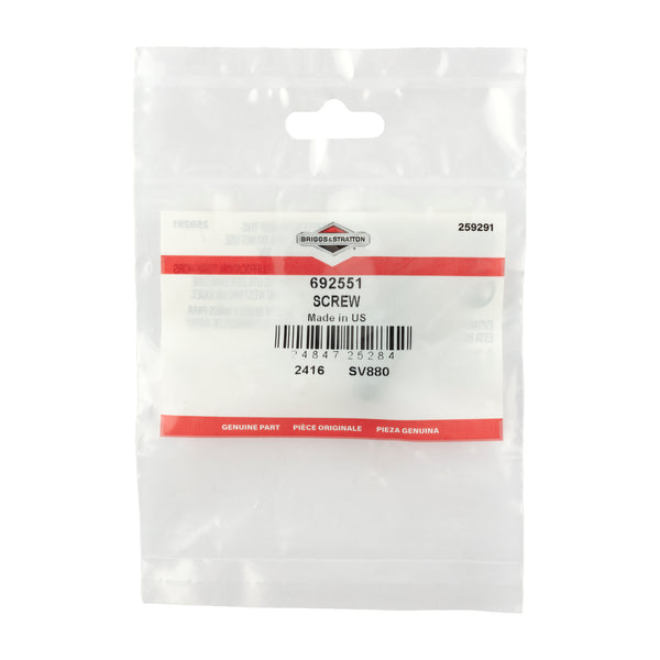 Briggs & Stratton 692551 Screw