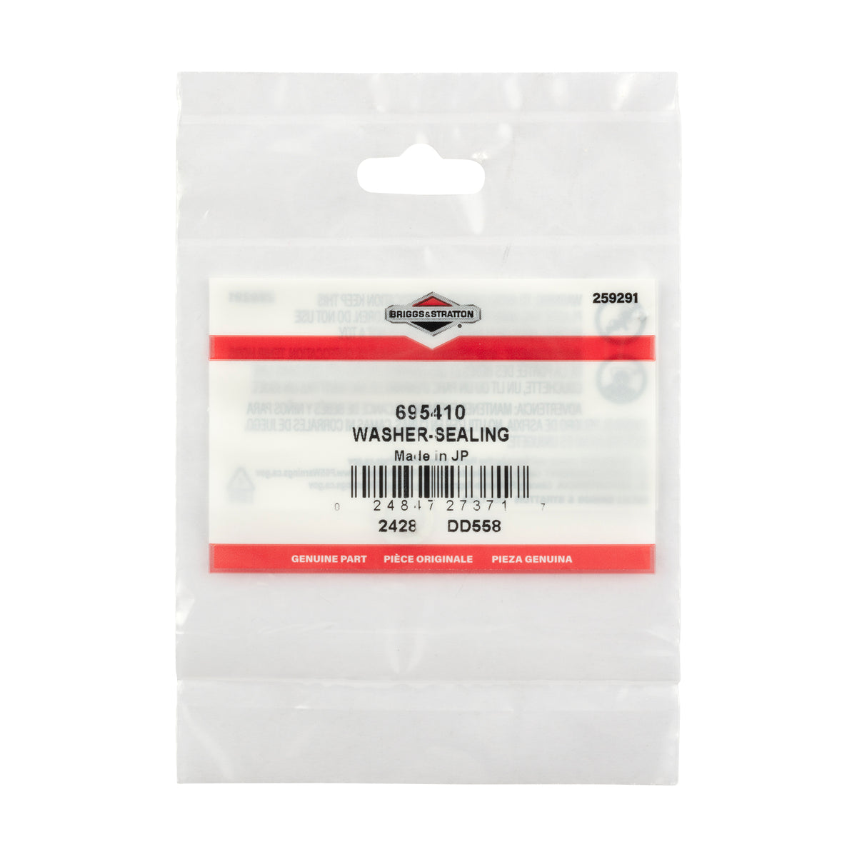 Briggs & Stratton 695410 Sealing Washer