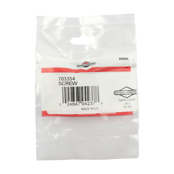 Briggs & Stratton 703354 Screw - 5/16-18