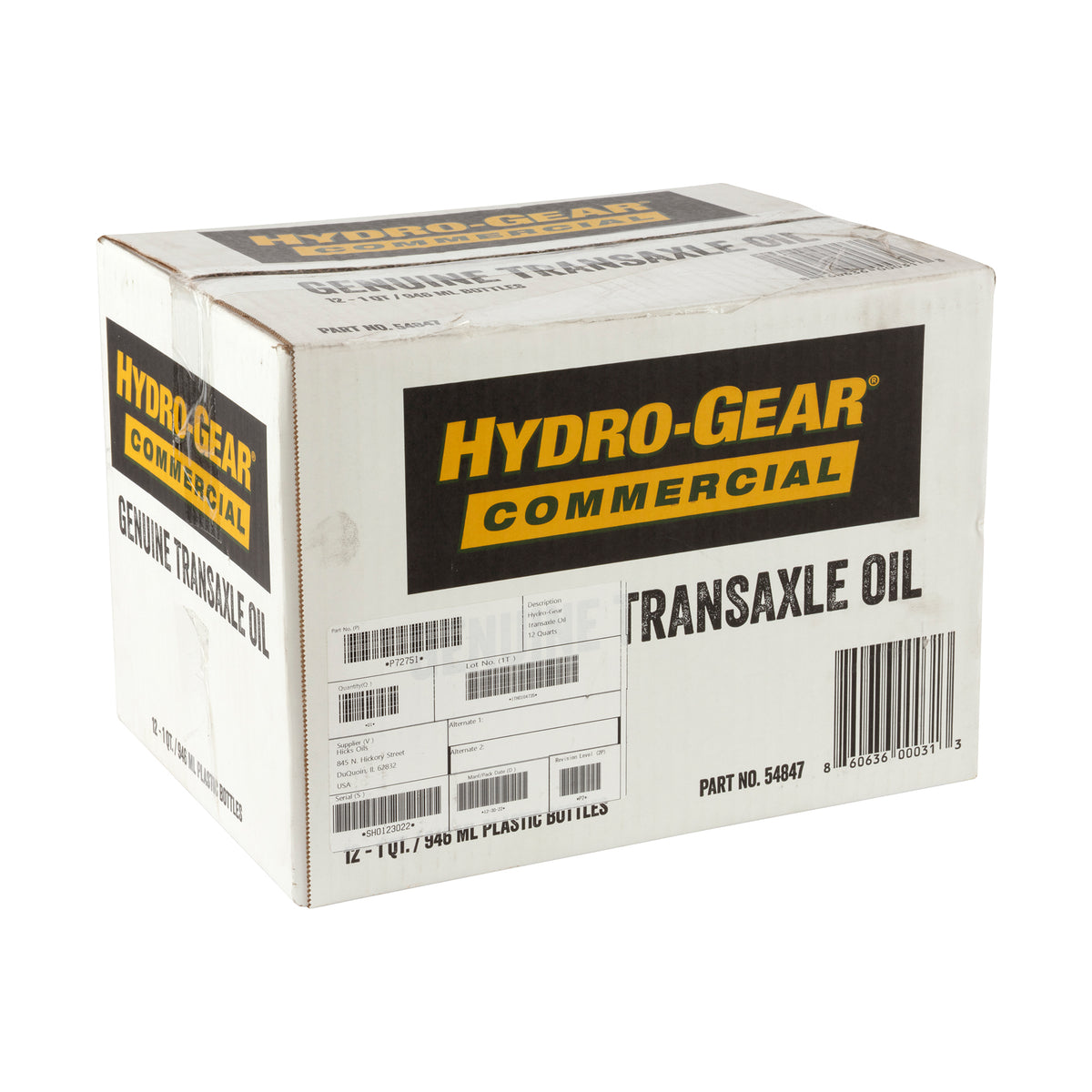 Hydro Gear 72751 12-Pack 1qt Transaxle Oil